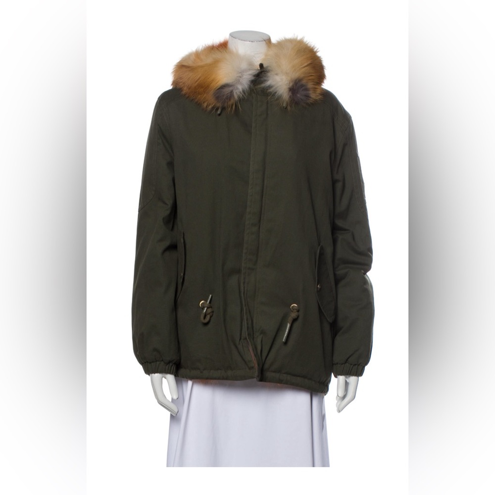 Moose Knuckles fur winter coat